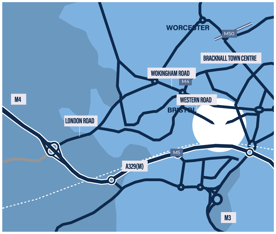 Regional location map
